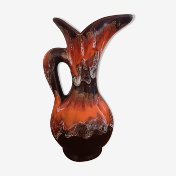 Vase vintage années 70 lava