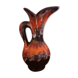 Vase vintage années 70 lava