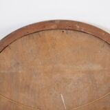 Oil on oval panel "bouquet of flower"