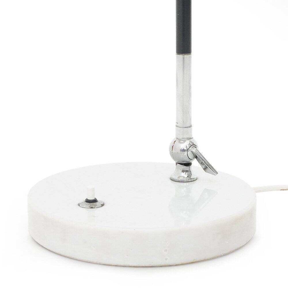 Table lamp by Stilux with a marble base, 1950s.