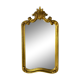 Miroir classique doré 45 x 25 cm