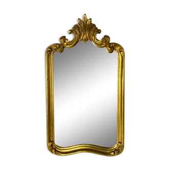 Miroir classique doré 45 x 25 cm