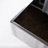 Mirror coffee table, Willy Rizzo for Cidue, Italy, 1970s