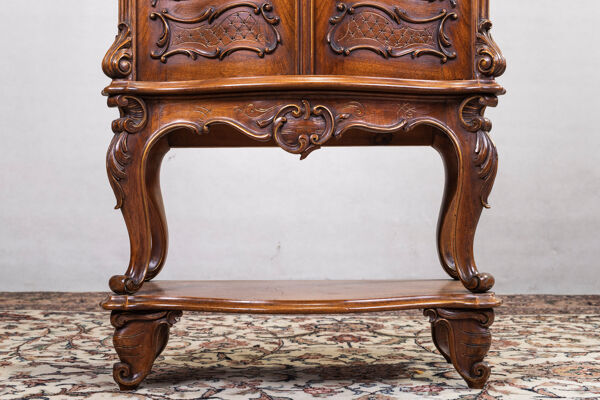 Vitrine Antique Rococo, années 1880