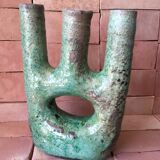 Tamegroute pottery candle holder
