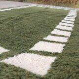 Beni Ouraine handwoven rug, traditional style, size 140 x 270 cm