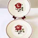 Serving plates, Germaine model, Badonviller