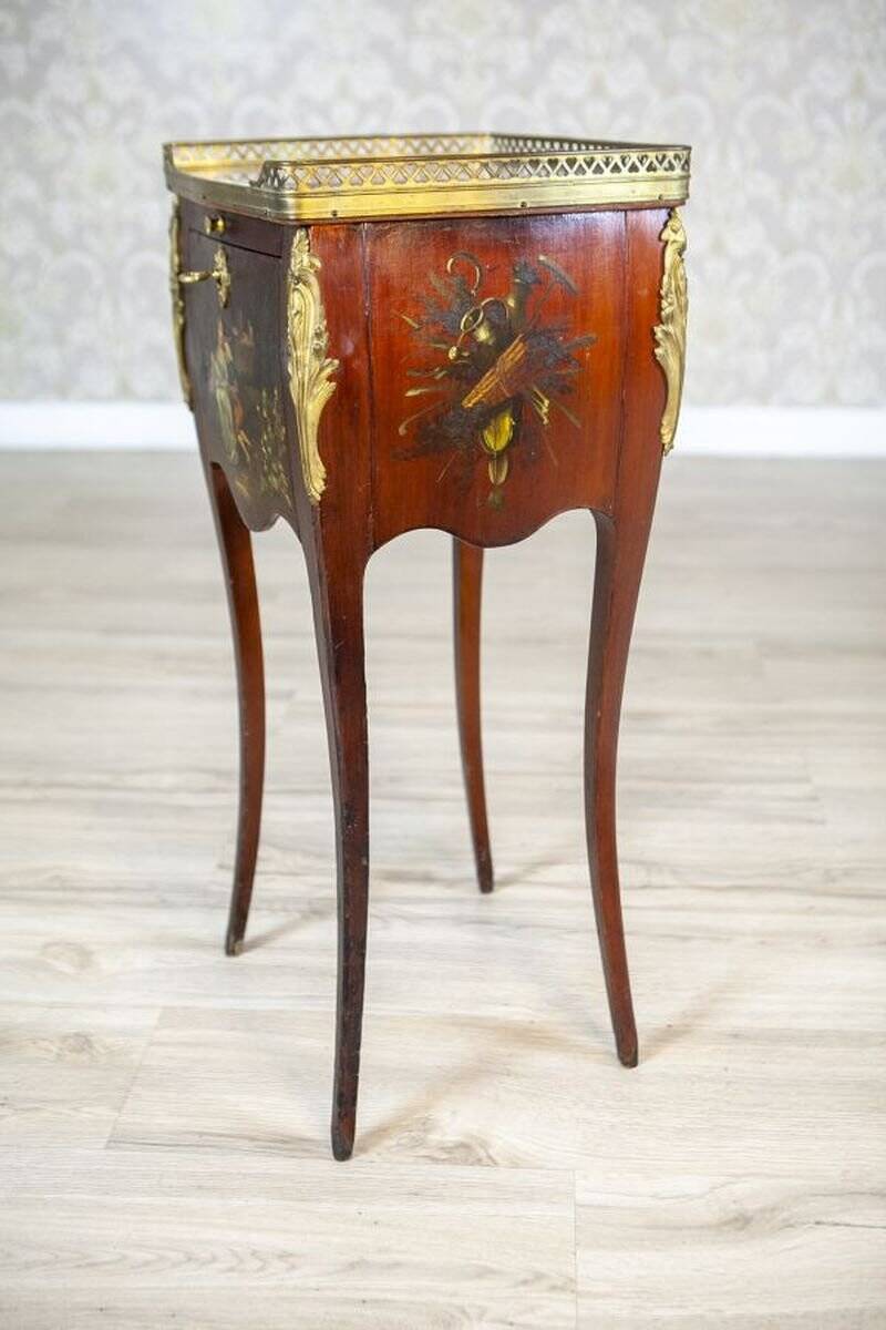 Louis XV Walnut Nightstand