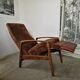 Fauteuil scandinave à système "relax"