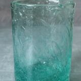 Bubbled water glasses Bourboule glassware