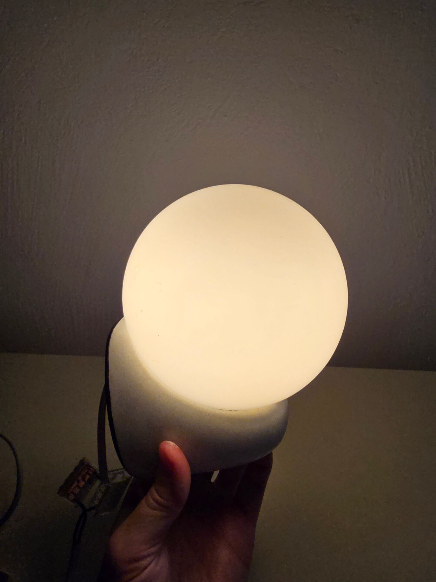 Vintage wall lamp Tissot space age Made in France