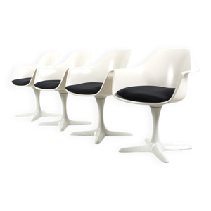 Chaises rotatives attribuées - maurice