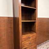 Classic English Teak Books Bookcase