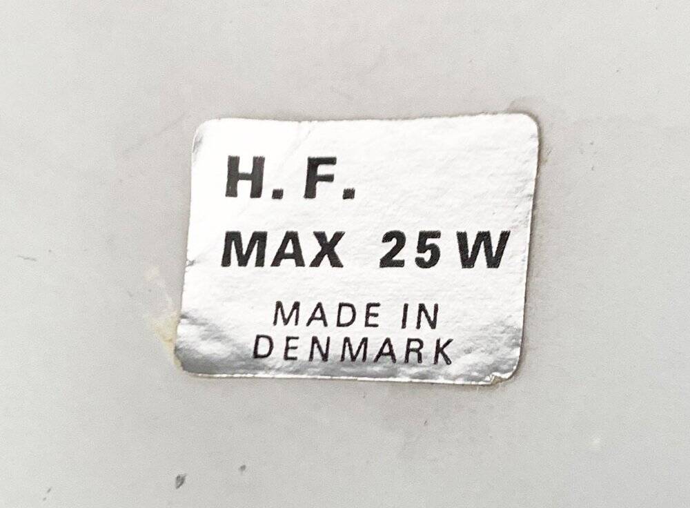 RS 37 Flower Lamp Space Age Danish mid-century by Poul Cadovius for Cado, 1960s