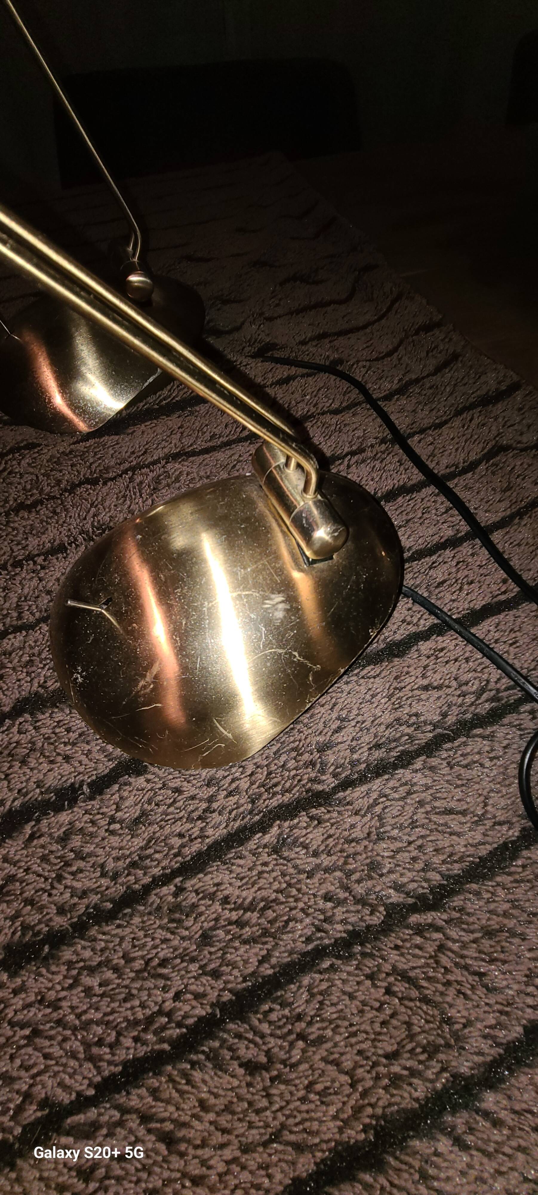 Pair of vintage desk lamps.