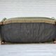 1960s, Danish 2-seater sofa, light green furniture velour, ash wood.
