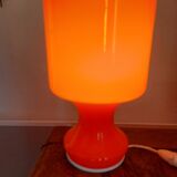 Vintage red opaline lamp from the 70'S