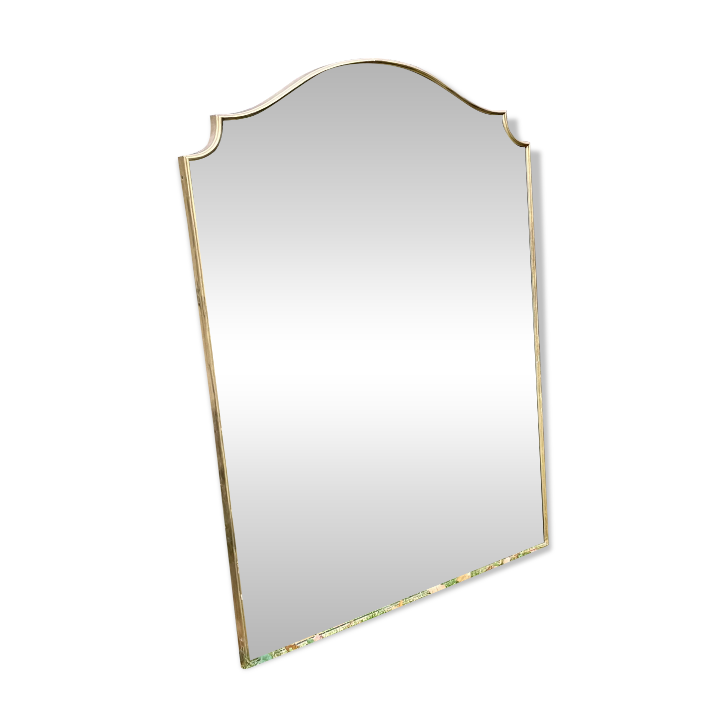Large antique gold mirror - Empire style - Mercury