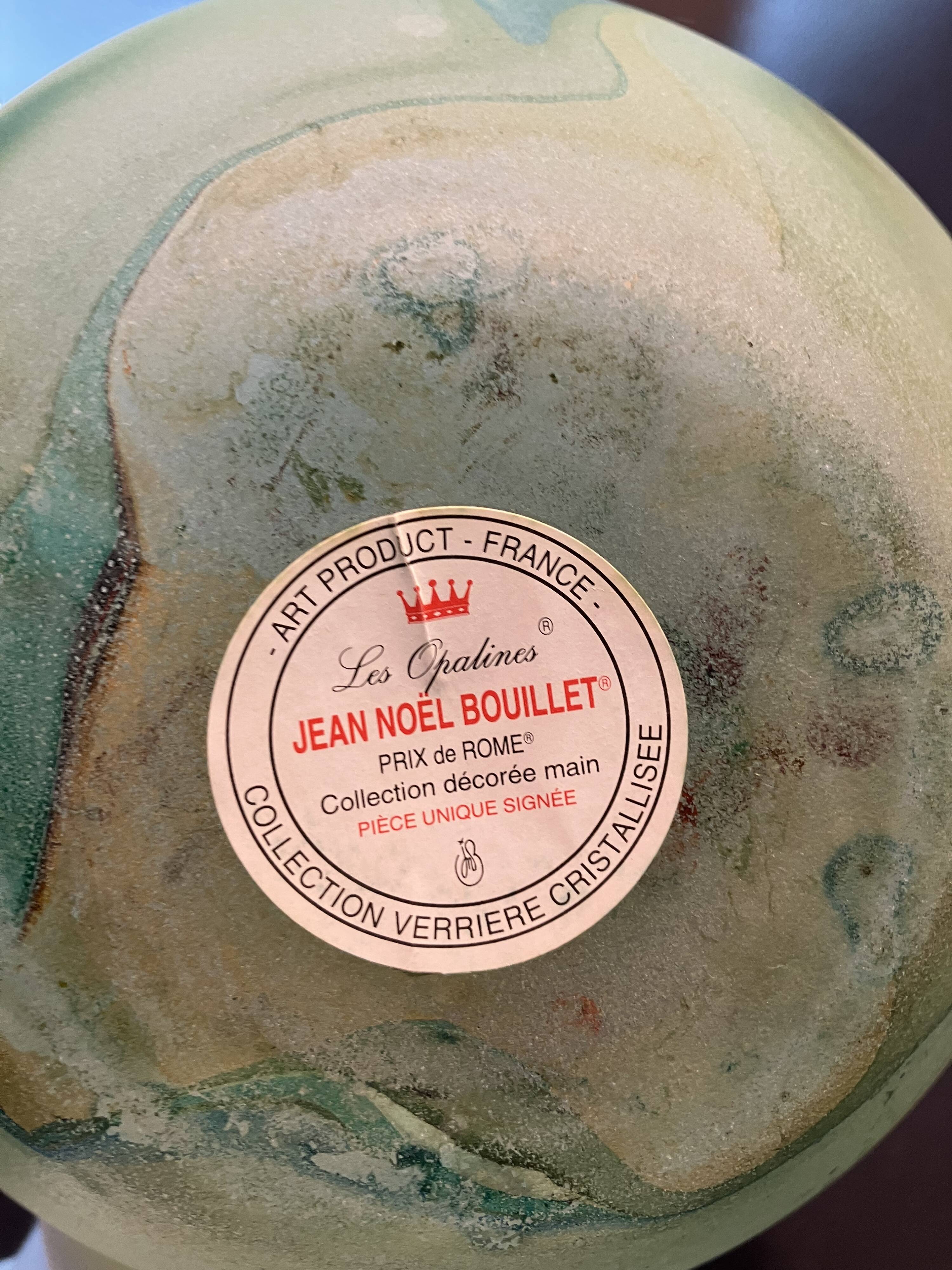 Vase collection "Les Opalines" by Jean Noël BOUILLET