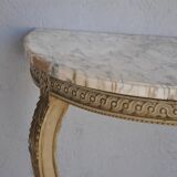 Lacquered console Louis XVI early twentieth