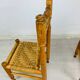 Wood and rope chair