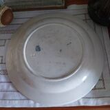 Large iron earth dish Onnaing Nord model Moisson