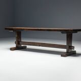 Robust Travail Populaire Farm Table, France, 19th Century