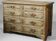 Beige and rust chest of drawers