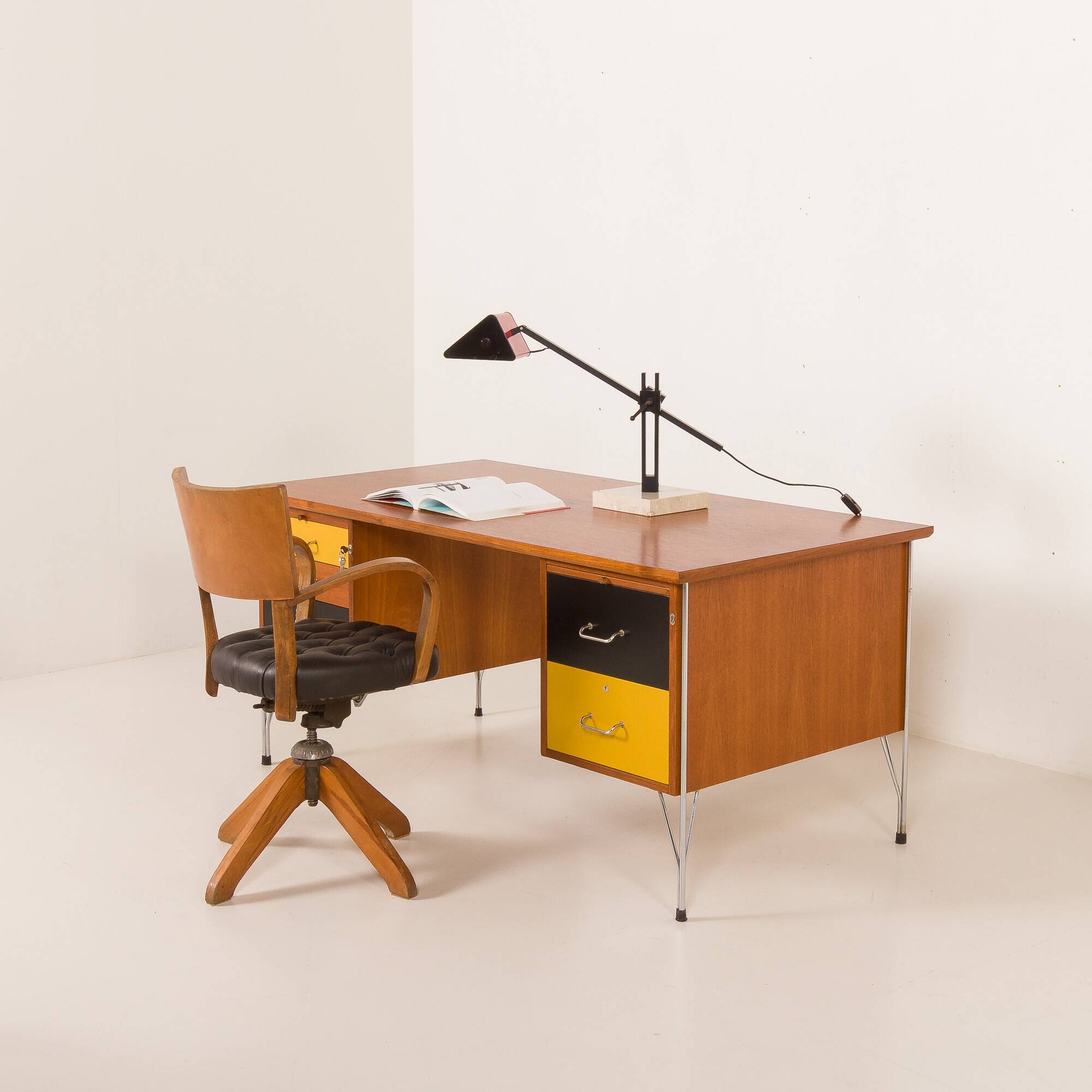 French desk lamp in the style of Jean Prouvé, 1970s