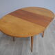 Vintage beech table with 1960 extension