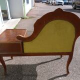 Old phone furniture with seating