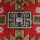 Ancient Shirwan carpet in cotton and wool, Russia, 84 x 59 in.