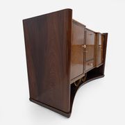 Art Decò Italian Walnut and Maple Sideboard, 1930s