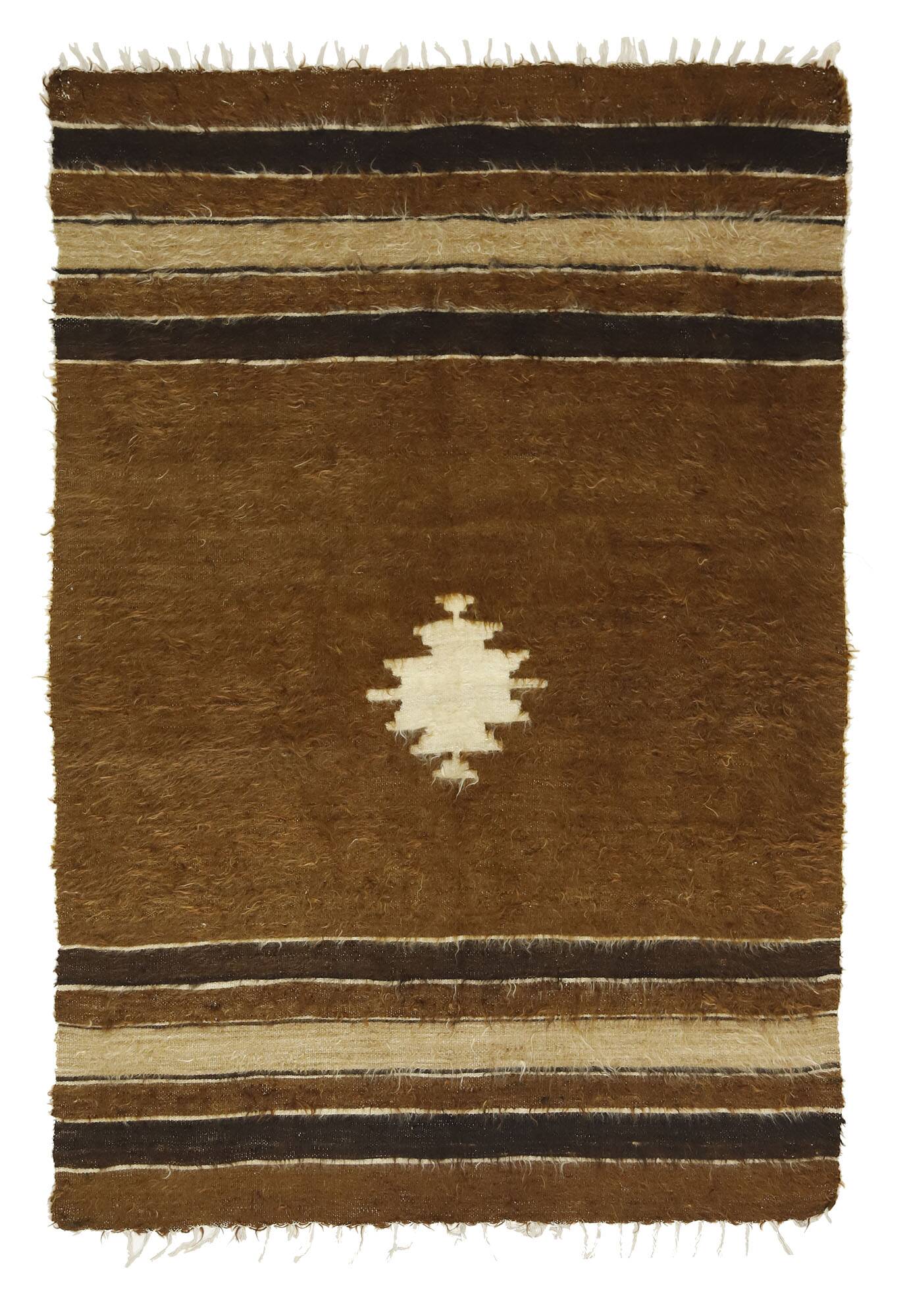 Turkish Anatolian Handmade Vintage Area Kilim Rug 170 cm x 114 cm