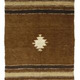 Turkish Anatolian Handmade Vintage Area Kilim Rug 170 cm x 114 cm