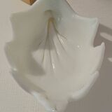 Vintage Italian glass swan emptier