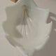 Vintage glass swan catchall from Italy