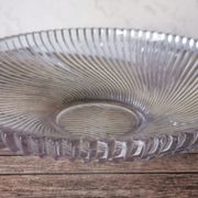 Striated glass cut