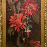 Nature morte aux fleurs rouges XXe