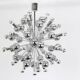 Grand Sputnik chrome chandelier in space style by Cosack, Germany, 1970s.