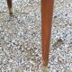 Pair of 50's Scandinavian style mahogany chairs