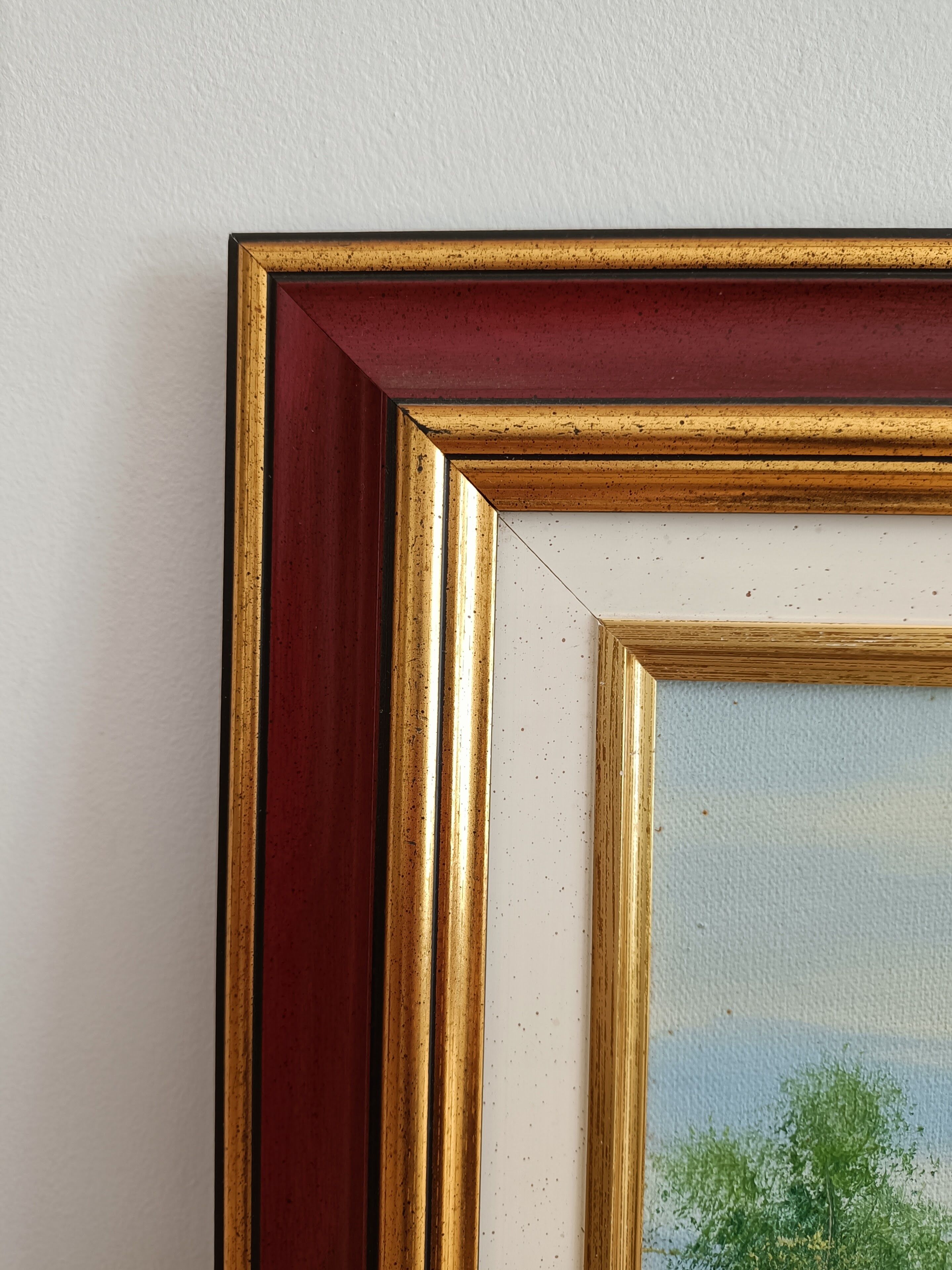 Landscape painting signed Cuoper