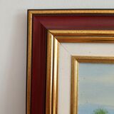 Tableau paysage signé Cuoper