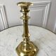 Candle holder / candlestick in golden brass 20s