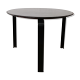 Table basse vintage en cuir