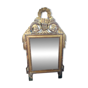 Miroir bois doré L xvi