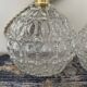 Set of two new electrified vintage globe walkers