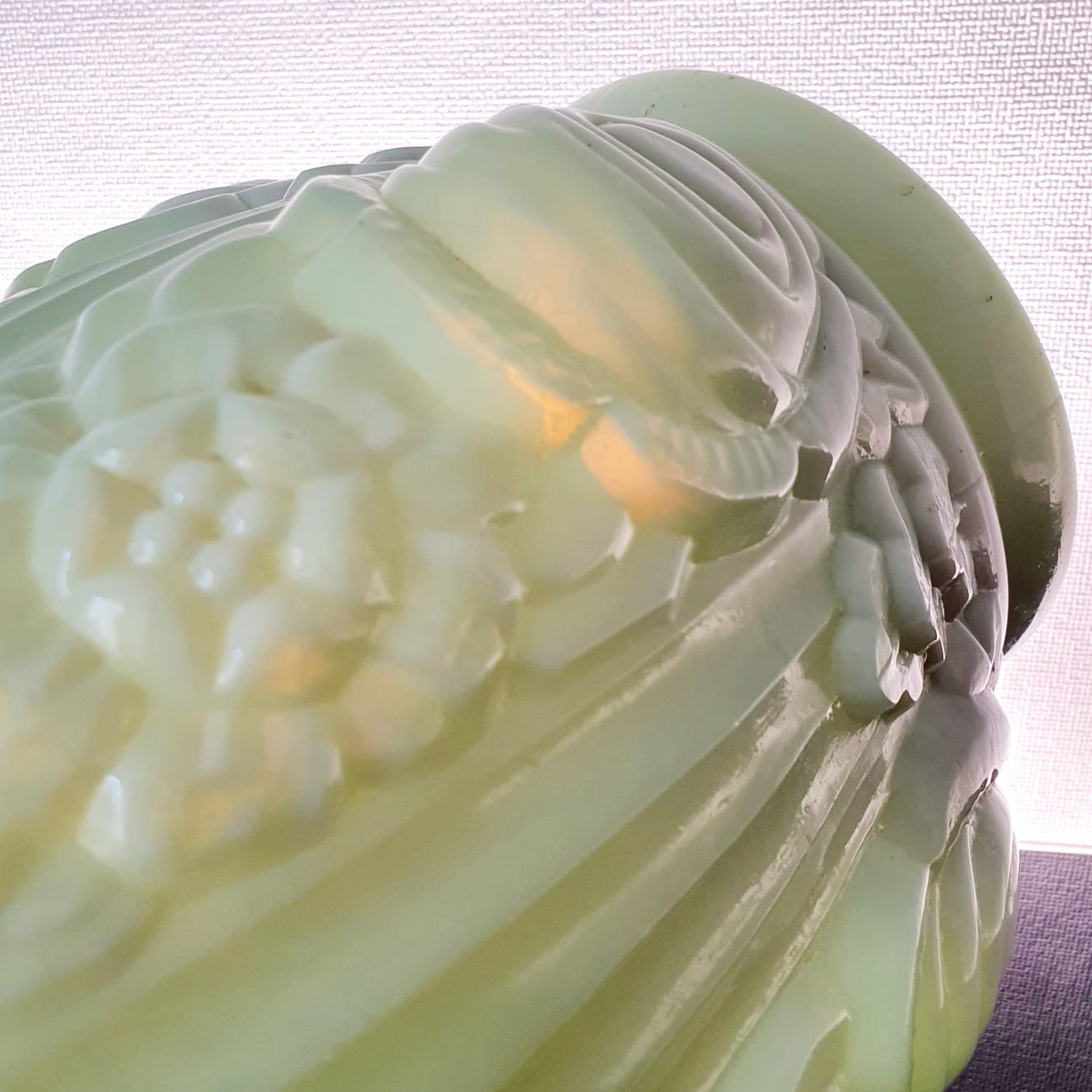 Vase en opaline Art Deco