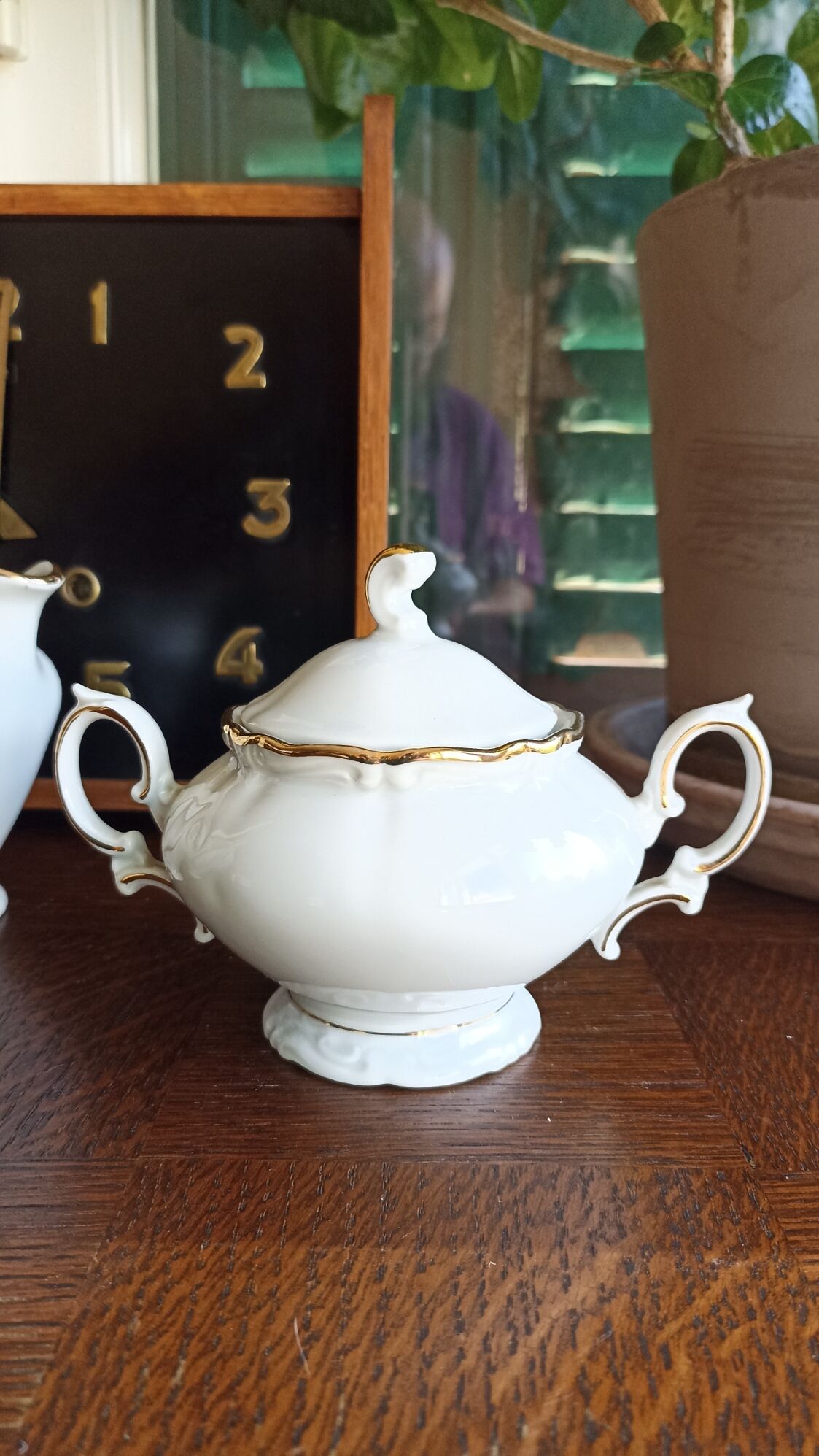 Coffee serving head Winterling Schwarzenbach in porcelain