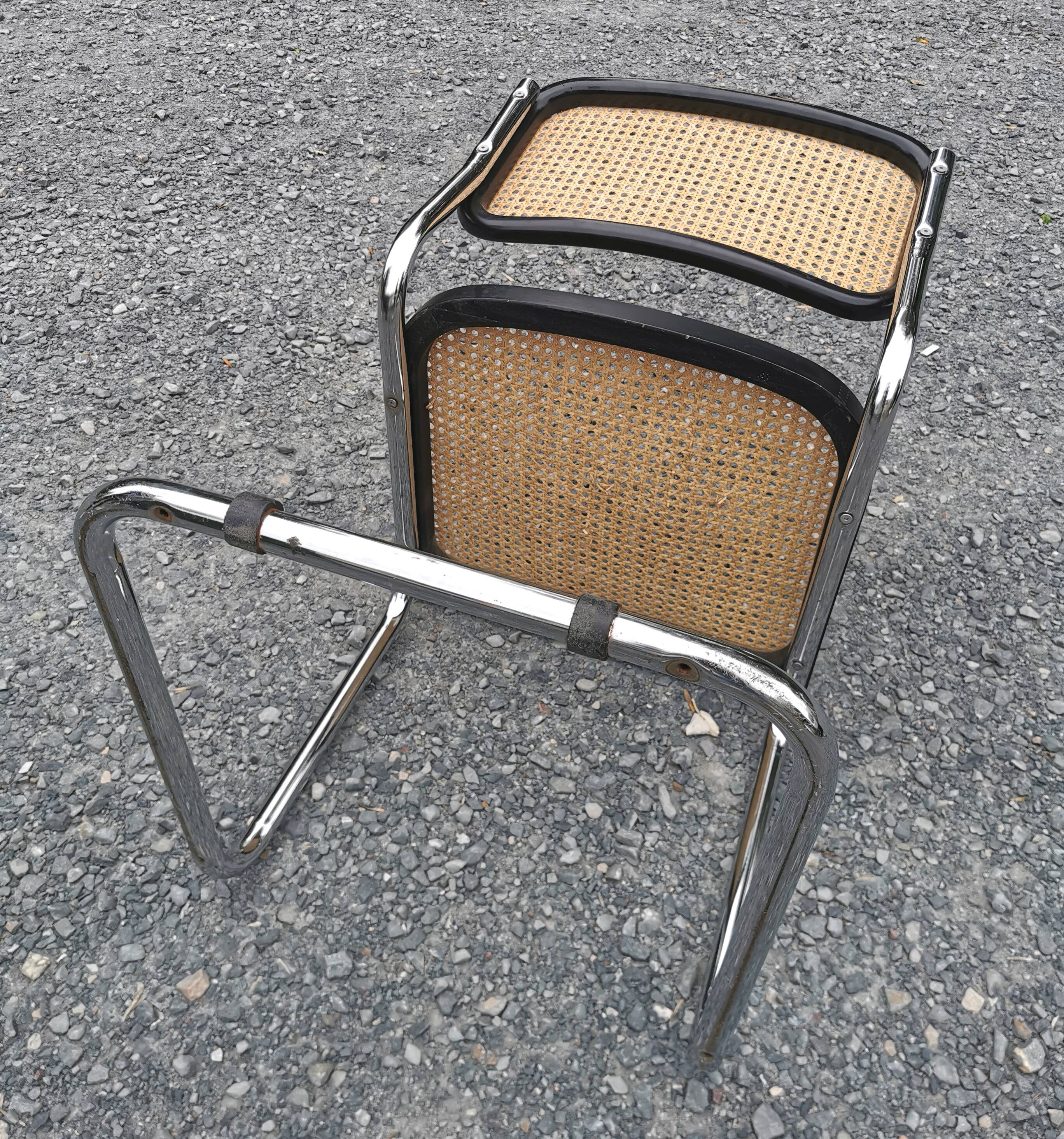 Marcel Breuer cannage chair